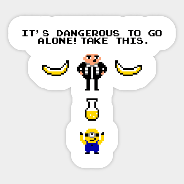 Dangerous me Sticker by karlangas